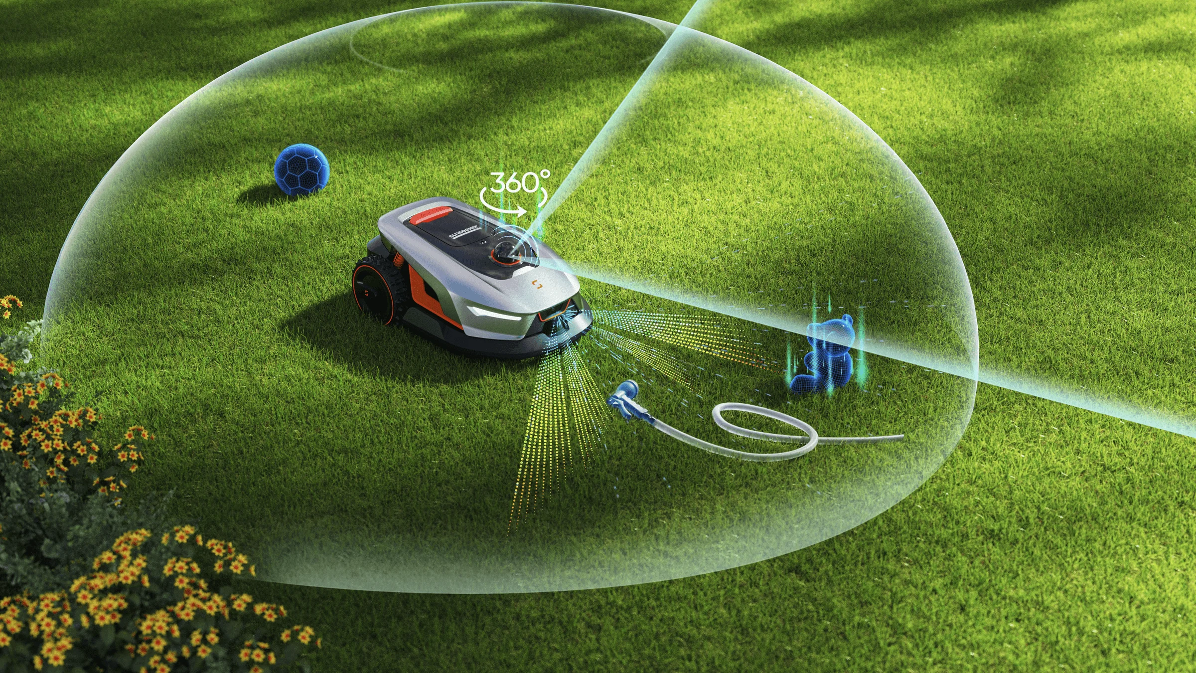 360° LiDAR + Vision AI